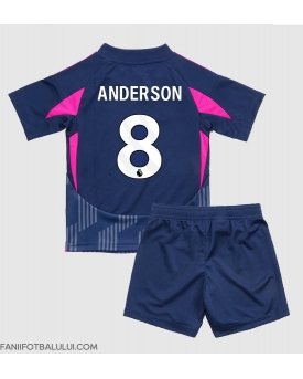 Nottingham Forest Elliot Anderson #8 Echipament de Fotbal Replică 2024-25 Copii Deplasare (+ Șorturi)